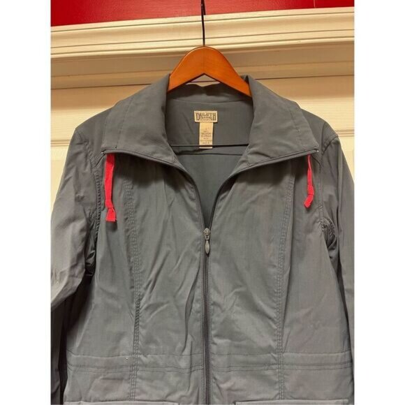 Duluth Men’s Slate Gray Ripstop Utility Water Resistant Jacket sz L NWOT - Picture 4 of 7